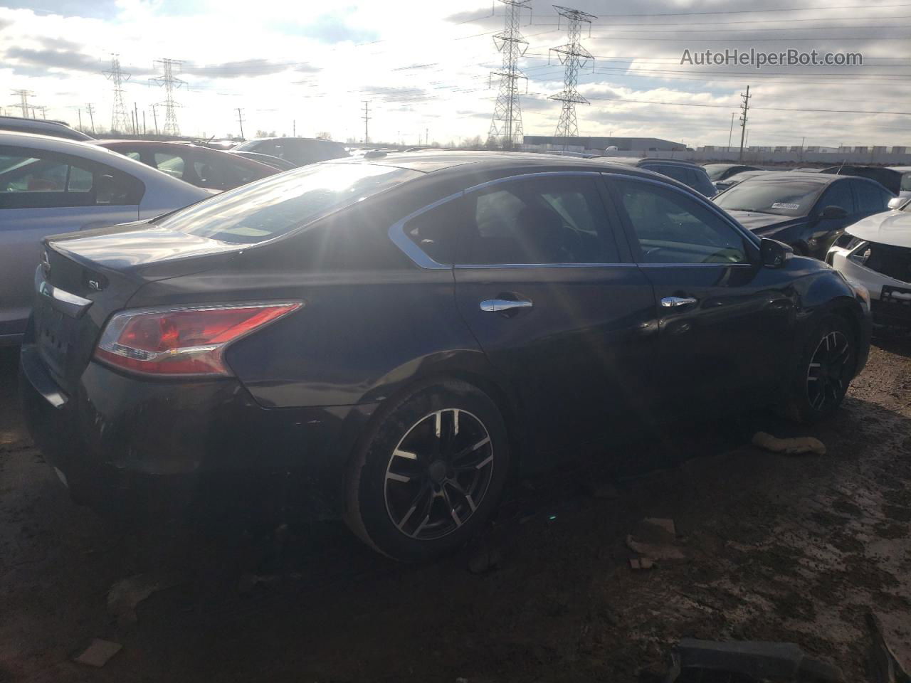 2015 Nissan Altima 2.5 Черный vin: 1N4AL3AP8FC223599