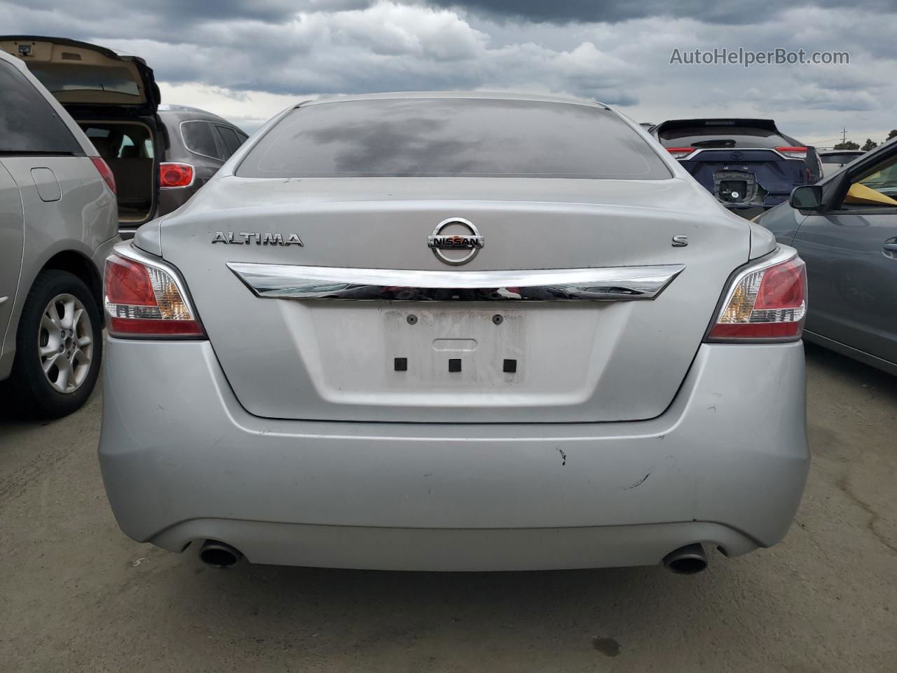 2015 Nissan Altima 2.5 Silver vin: 1N4AL3AP8FC237096