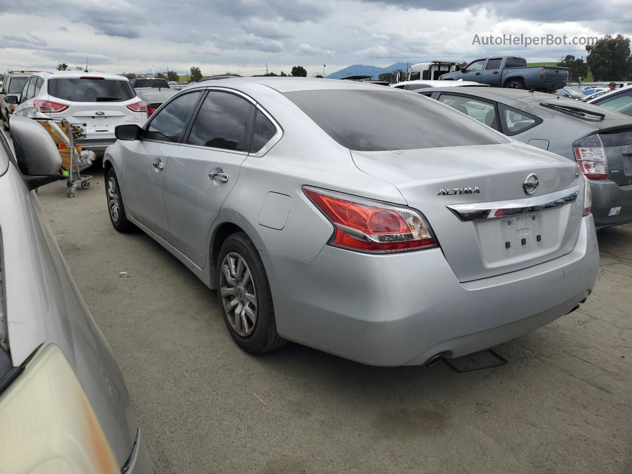 2015 Nissan Altima 2.5 Silver vin: 1N4AL3AP8FC237096