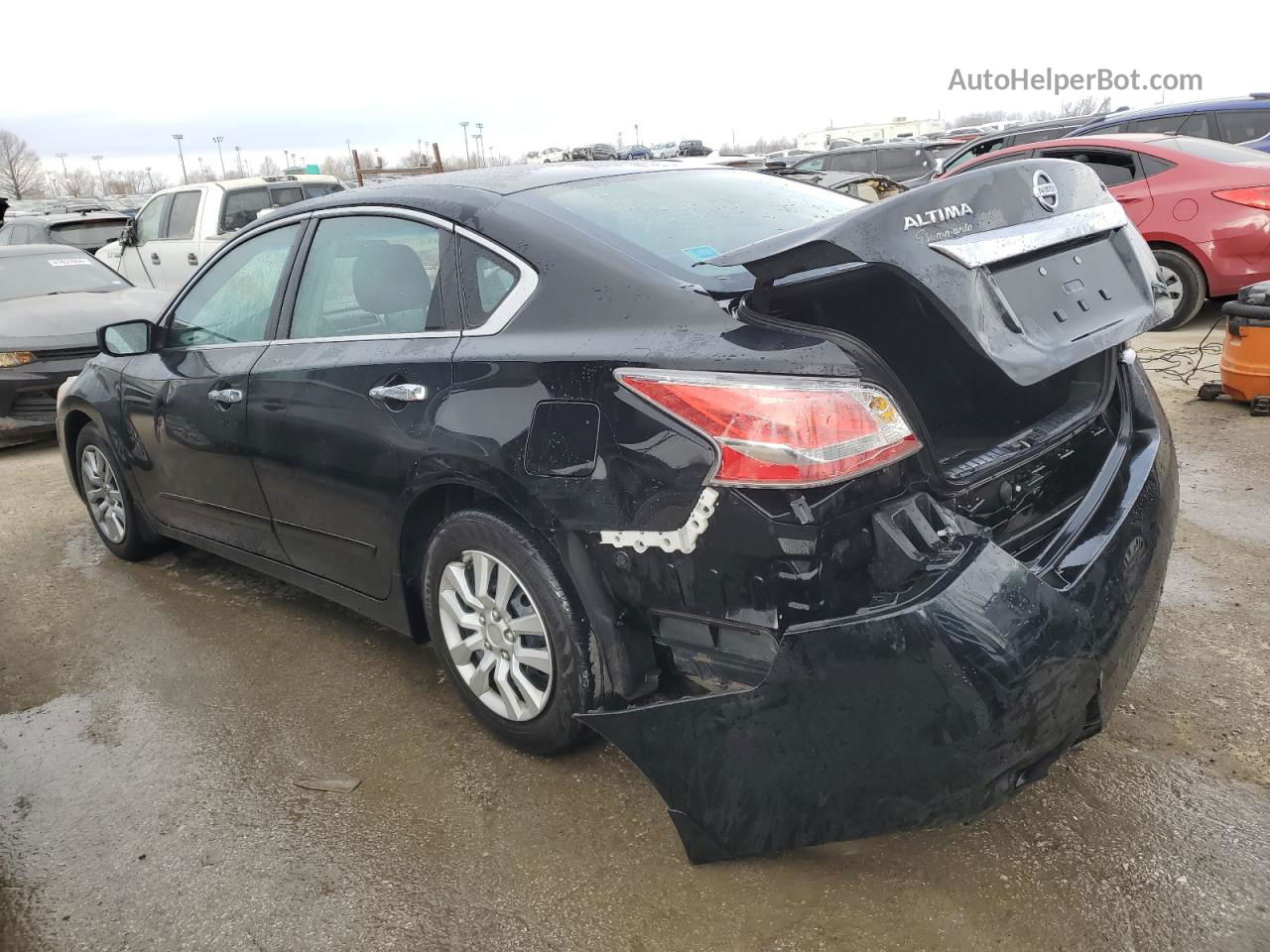 2015 Nissan Altima 2.5 Черный vin: 1N4AL3AP8FC238796