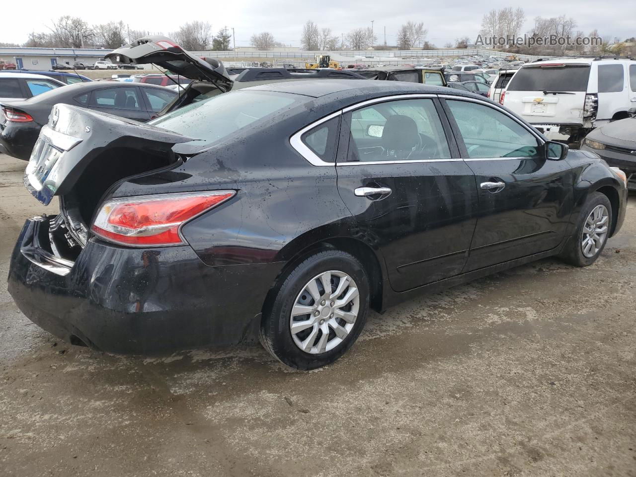 2015 Nissan Altima 2.5 Черный vin: 1N4AL3AP8FC238796