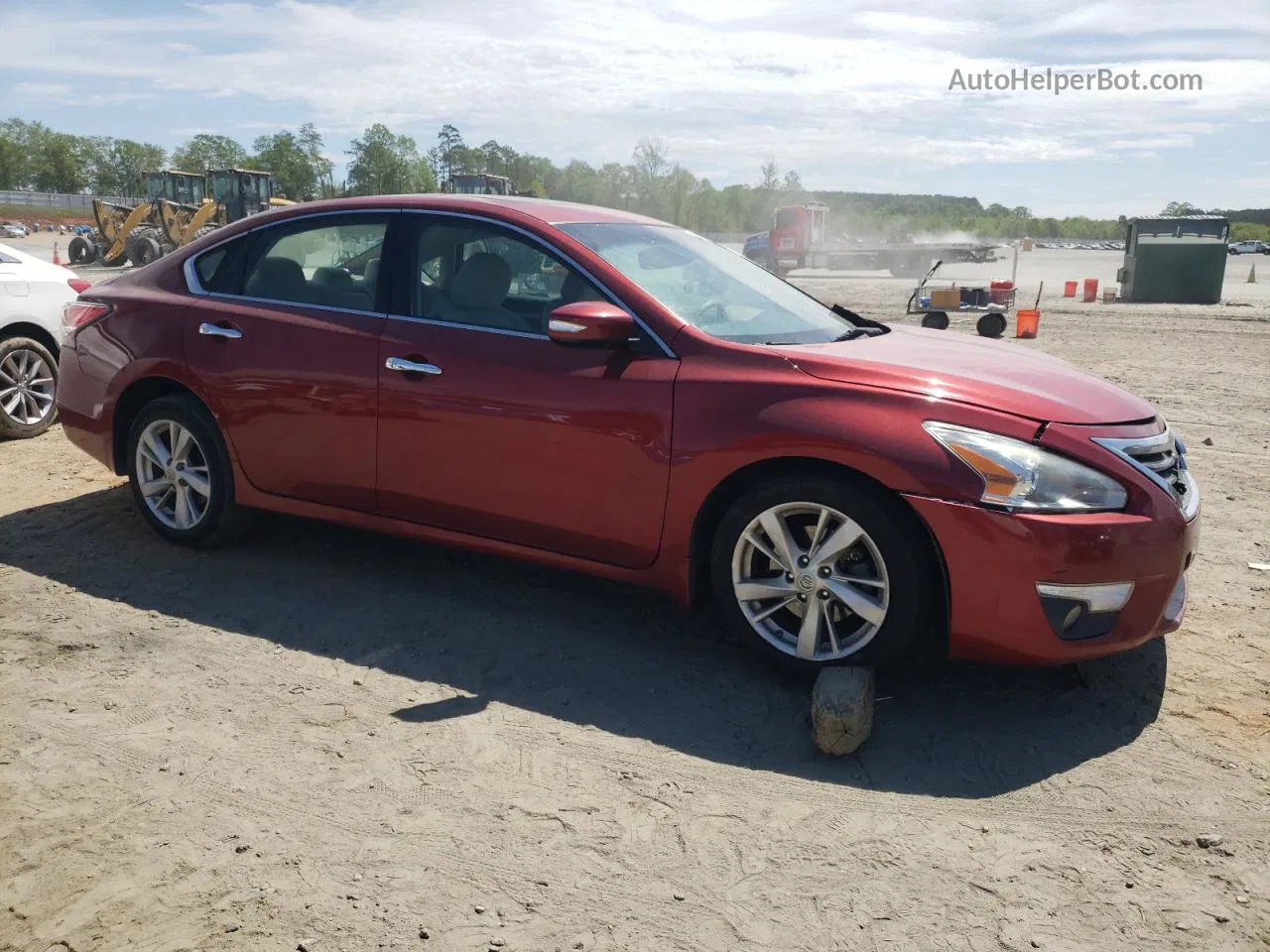 2015 Nissan Altima 2.5 Maroon vin: 1N4AL3AP8FC246350