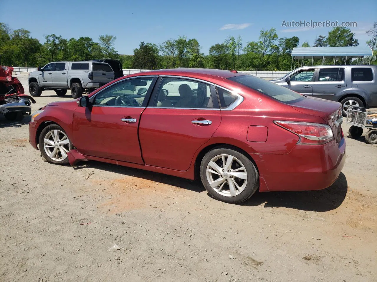 2015 Nissan Altima 2.5 Maroon vin: 1N4AL3AP8FC246350