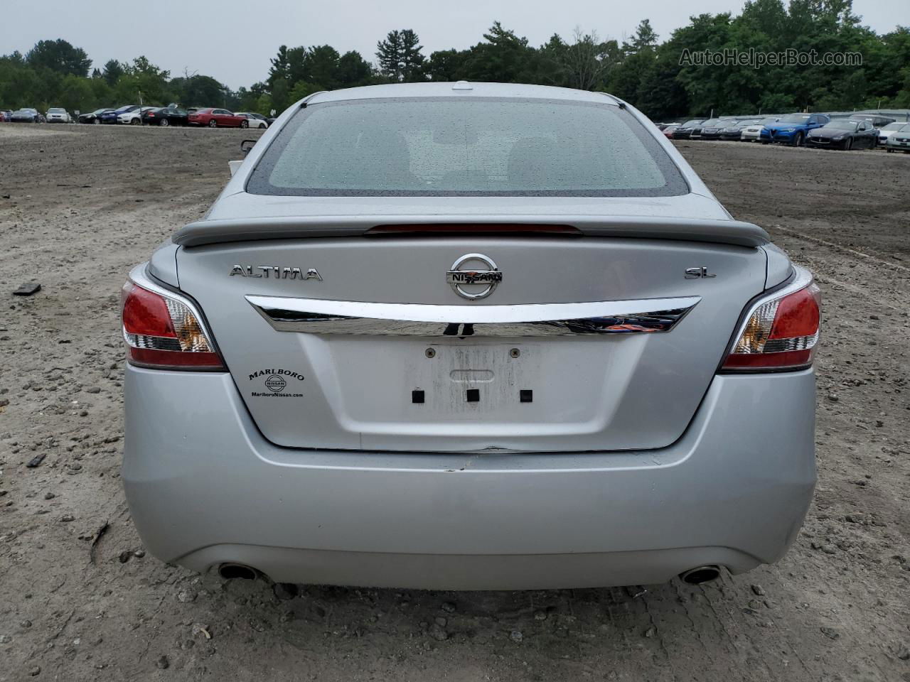 2015 Nissan Altima 2.5 Silver vin: 1N4AL3AP8FC254674