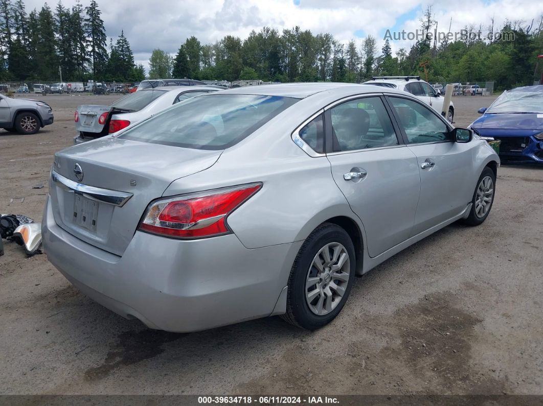 2015 Nissan Altima 2.5 S Silver vin: 1N4AL3AP8FC280451