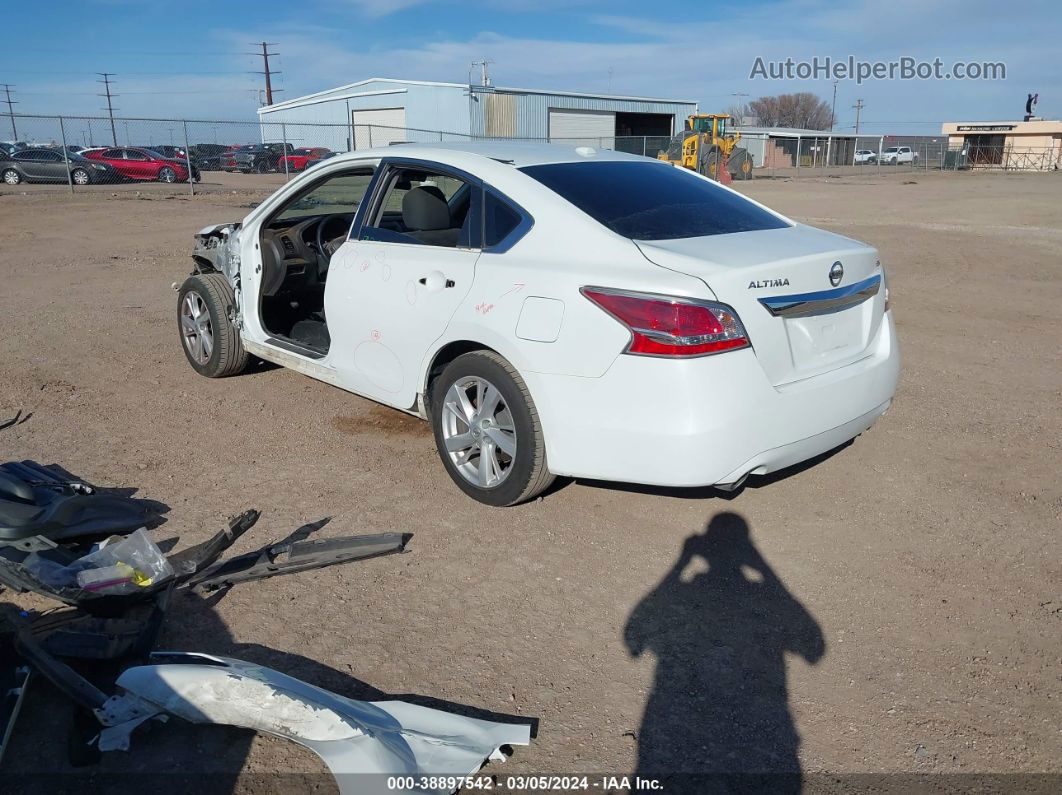 2015 Nissan Altima 2.5 Sv White vin: 1N4AL3AP8FC281003