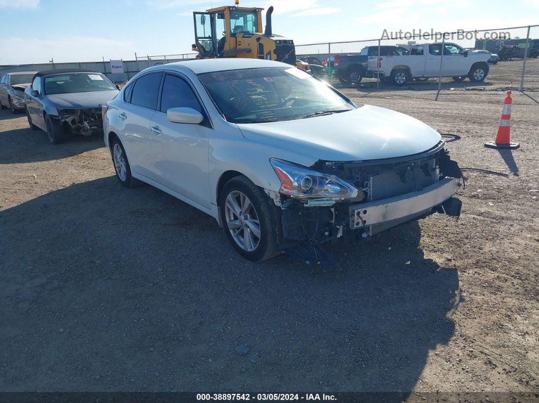 2015 Nissan Altima 2.5 Sv White vin: 1N4AL3AP8FC281003