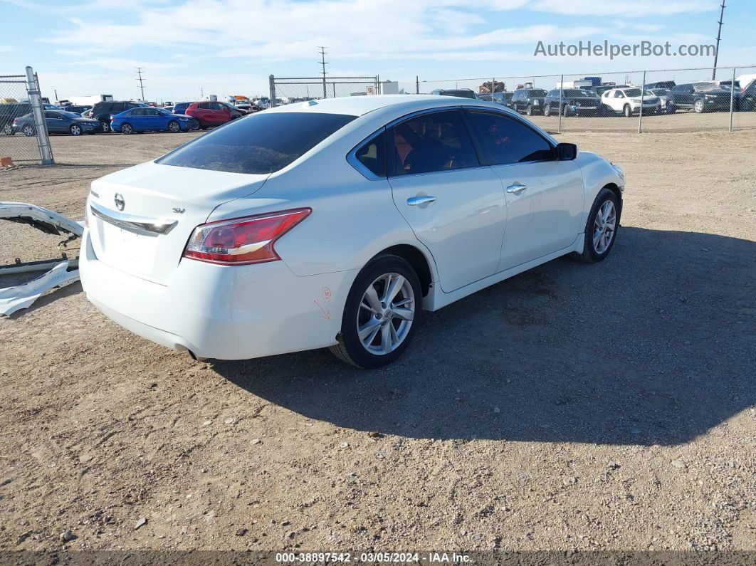 2015 Nissan Altima 2.5 Sv White vin: 1N4AL3AP8FC281003