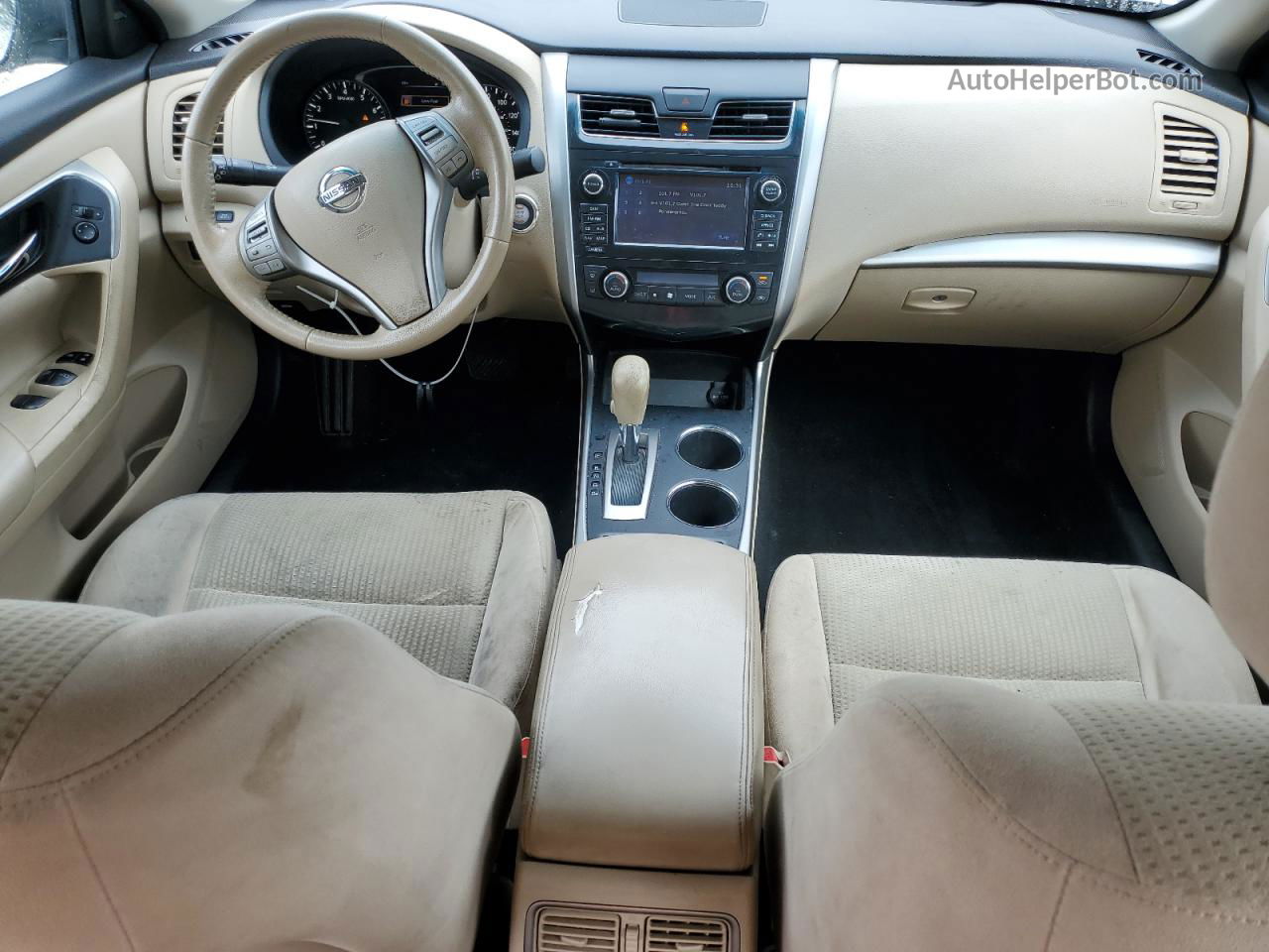 2015 Nissan Altima 2.5 Белый vin: 1N4AL3AP8FC419073