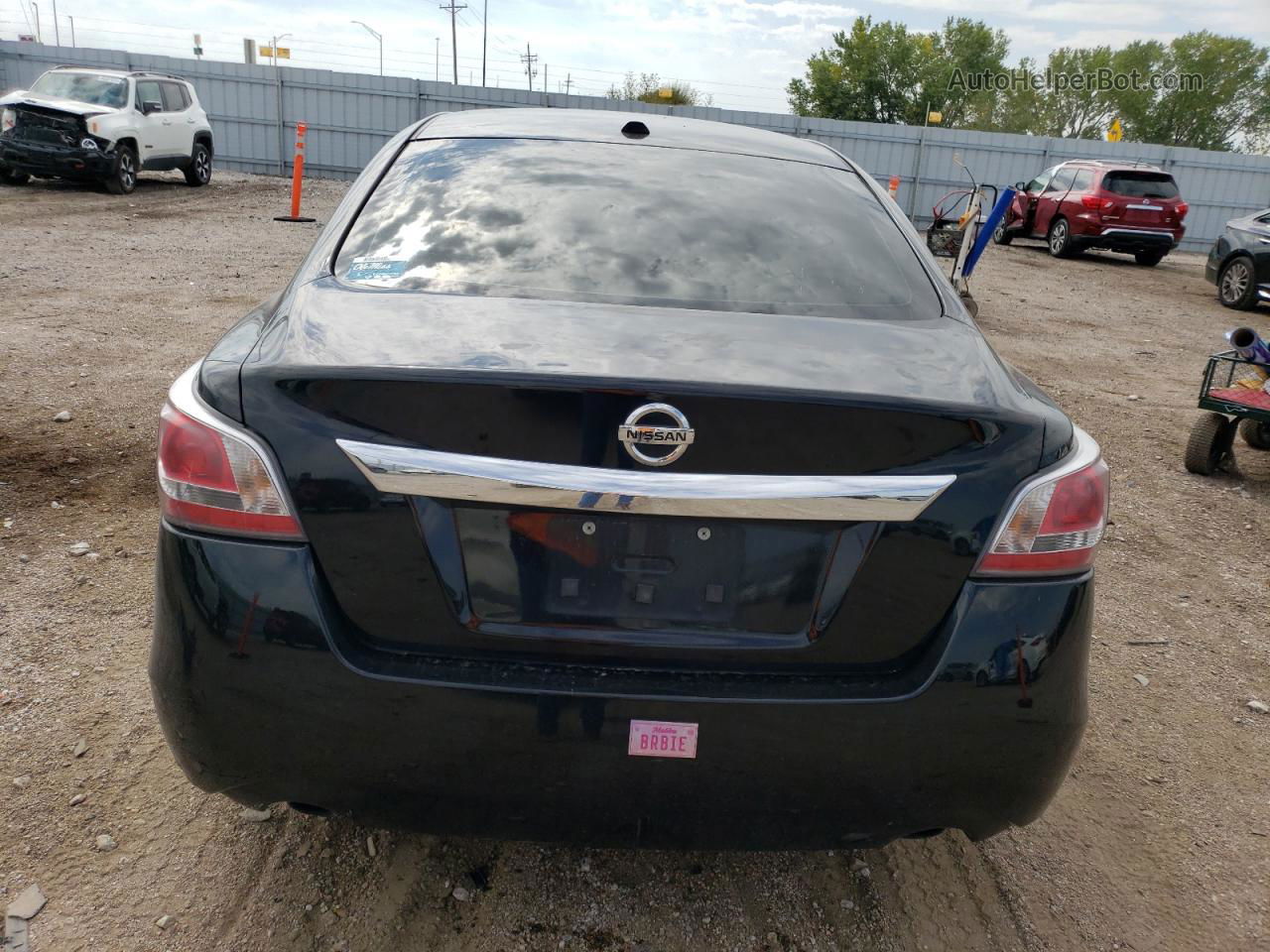 2015 Nissan Altima 2.5 Черный vin: 1N4AL3AP8FC420708