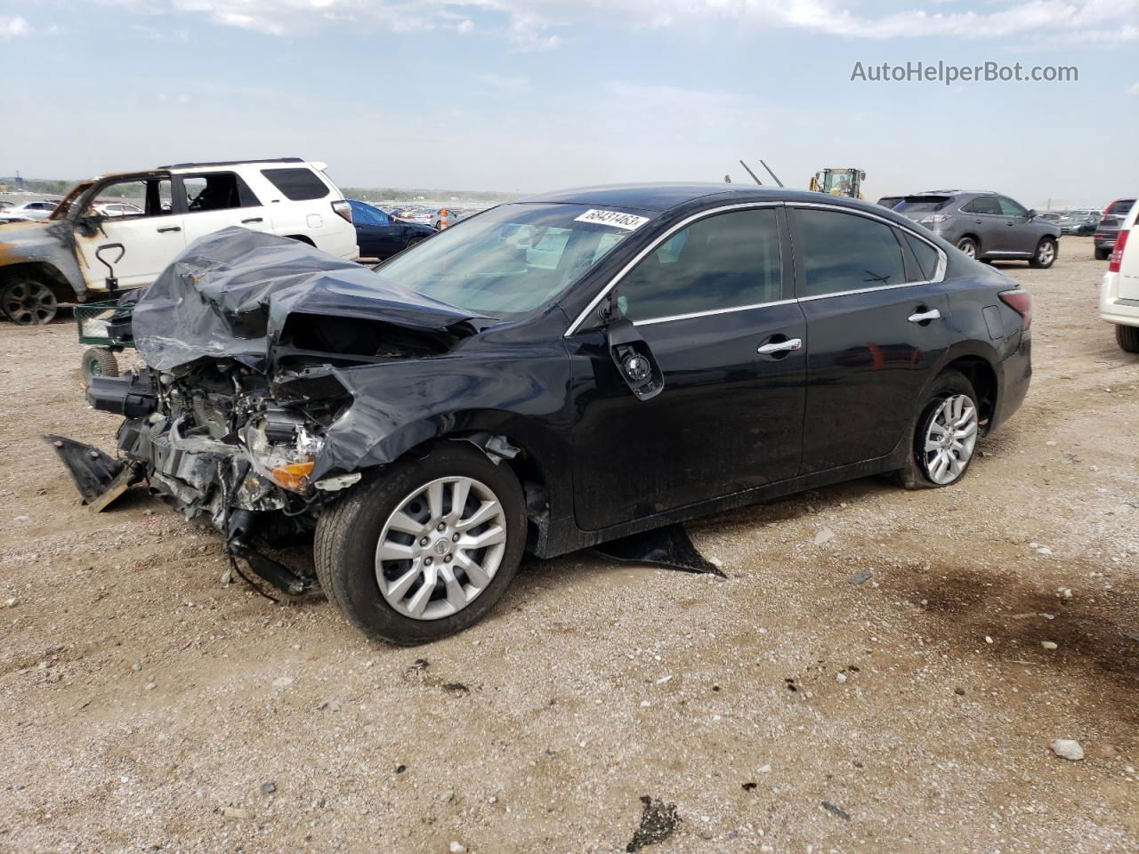 2015 Nissan Altima 2.5 Black vin: 1N4AL3AP8FC420708