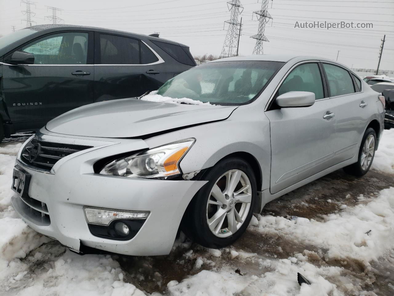 2015 Nissan Altima 2.5 Silver vin: 1N4AL3AP8FC433121