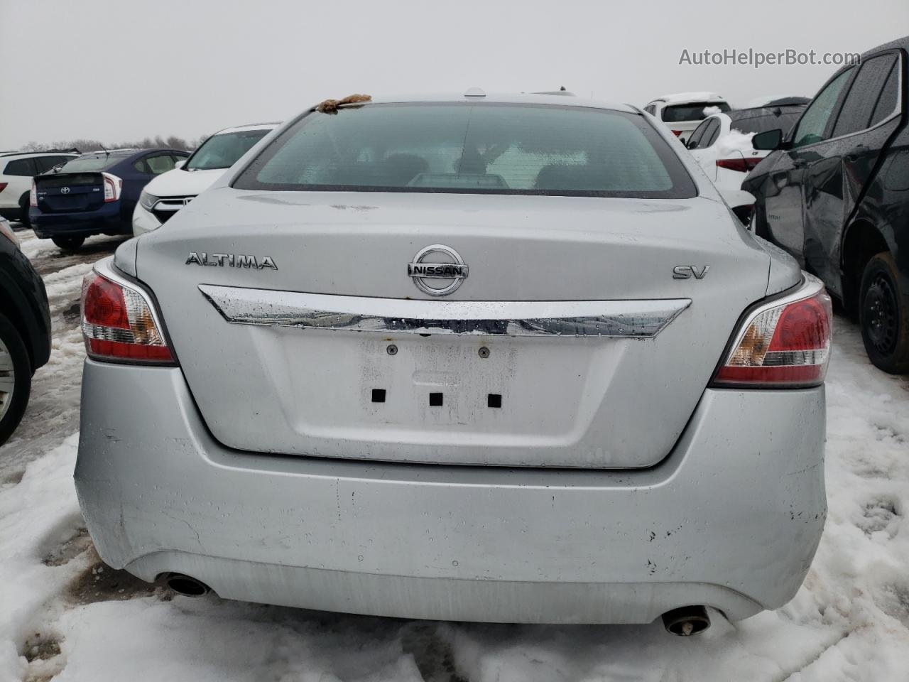 2015 Nissan Altima 2.5 Silver vin: 1N4AL3AP8FC433121