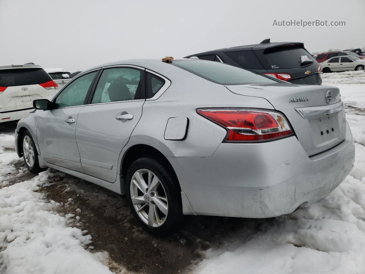 2015 Nissan Altima 2.5 Серебряный vin: 1N4AL3AP8FC433121