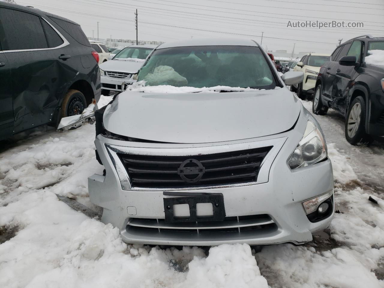 2015 Nissan Altima 2.5 Silver vin: 1N4AL3AP8FC433121