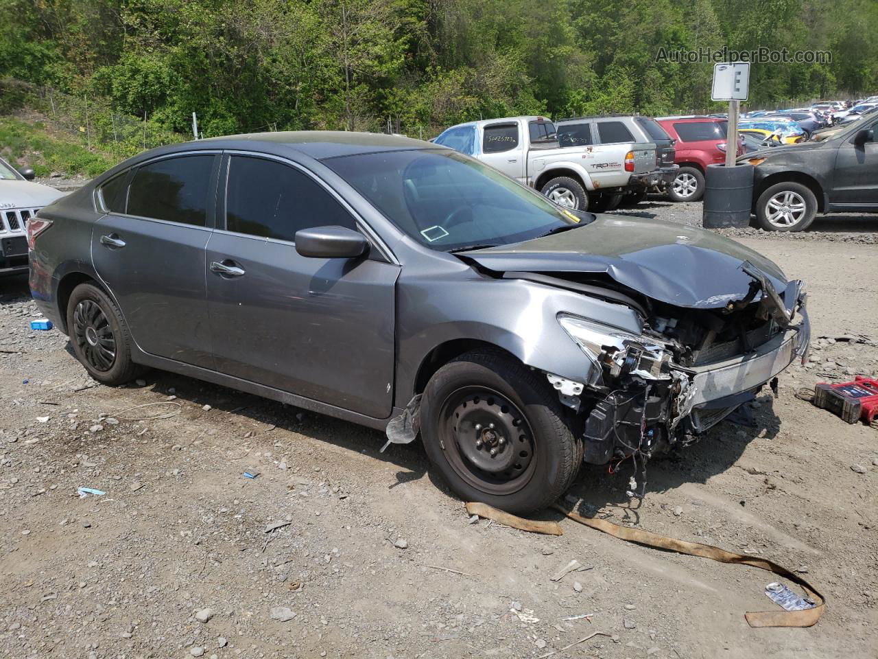 2015 Nissan Altima 2.5 Gray vin: 1N4AL3AP8FC437962