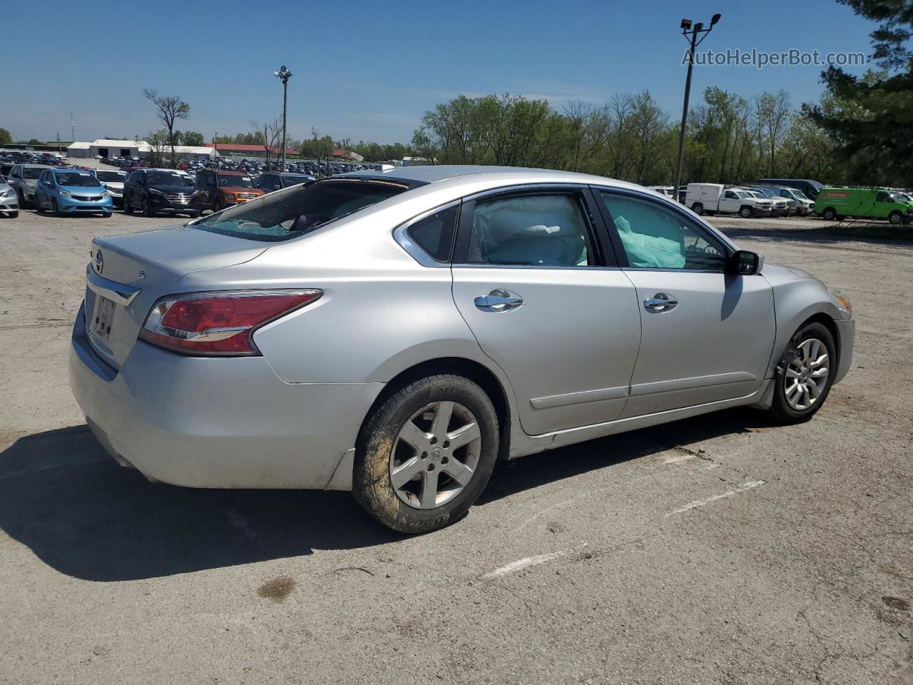 2015 Nissan Altima 2.5 Silver vin: 1N4AL3AP8FC443664