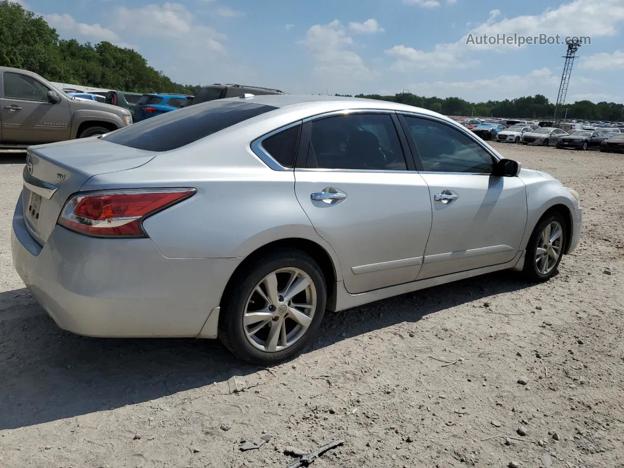 2015 Nissan Altima 2.5 Серебряный vin: 1N4AL3AP8FC448377