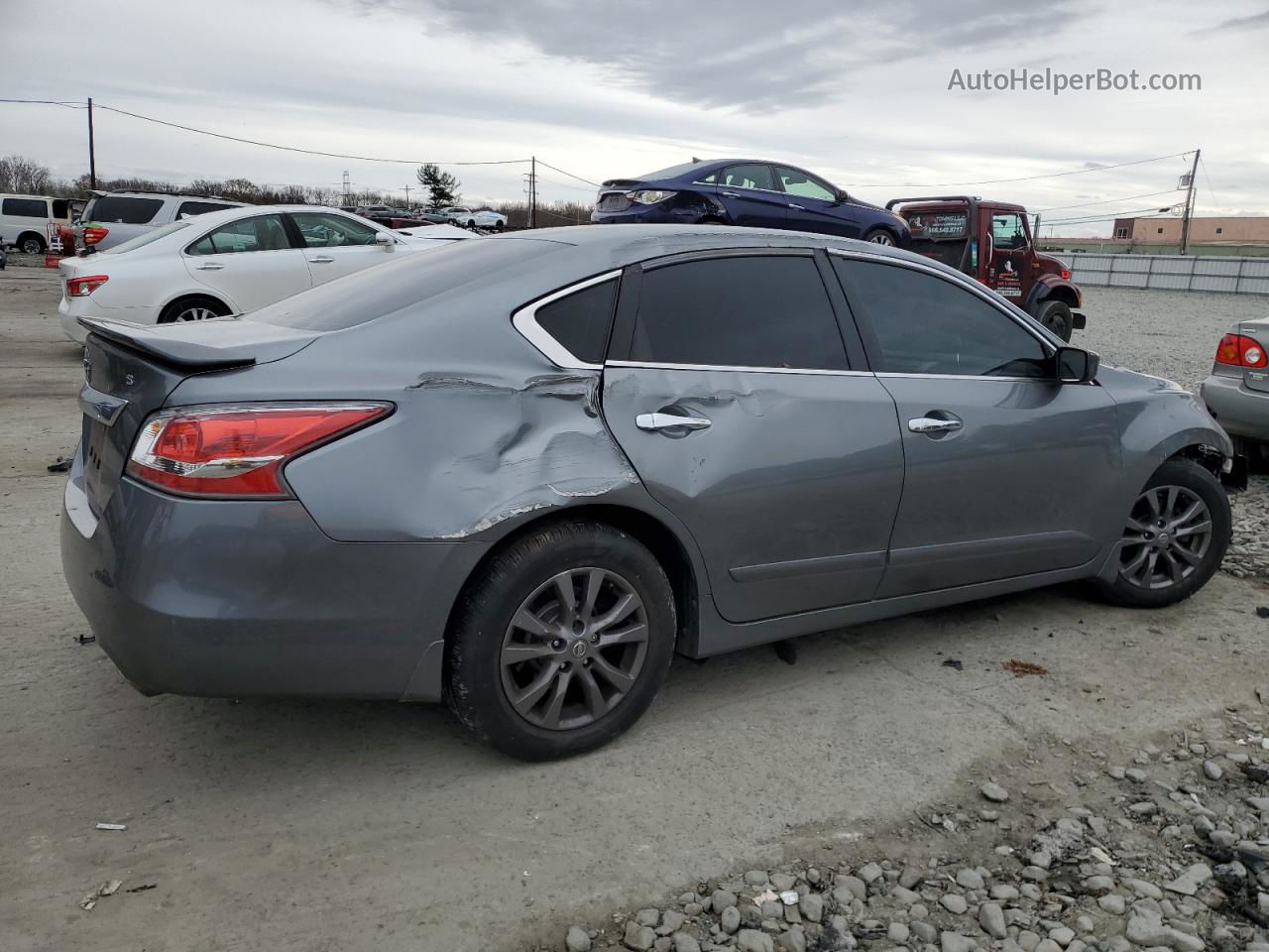 2015 Nissan Altima 2.5 Gray vin: 1N4AL3AP8FC453546