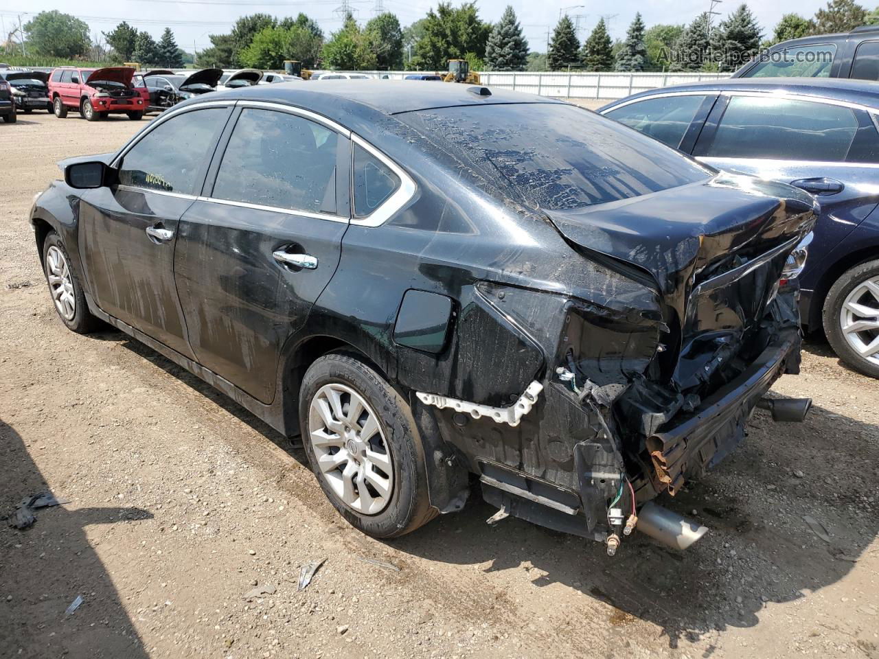 2015 Nissan Altima 2.5 Black vin: 1N4AL3AP8FC468581