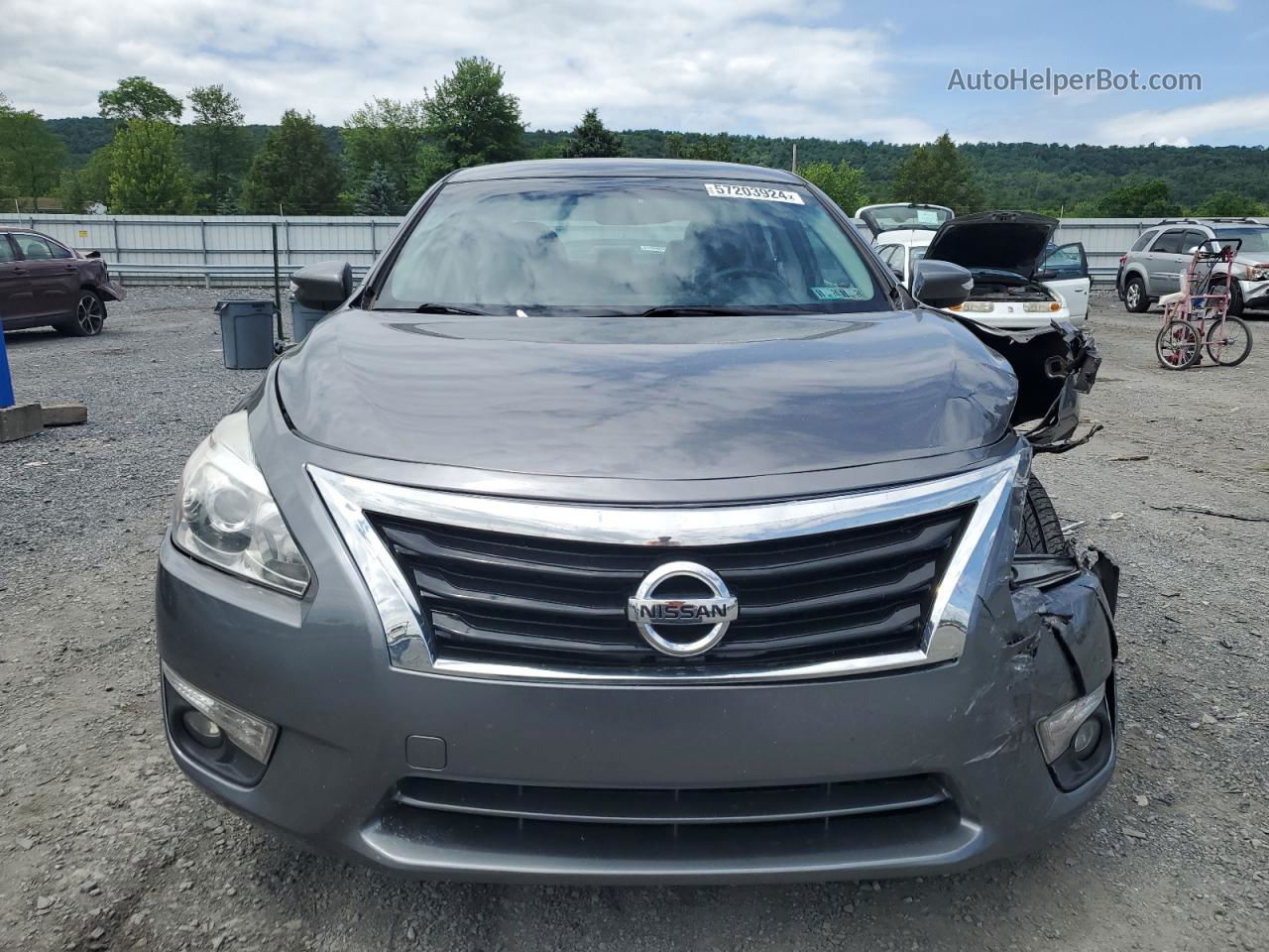 2015 Nissan Altima 2.5 Gray vin: 1N4AL3AP8FC472436