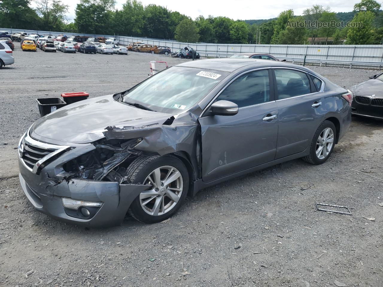 2015 Nissan Altima 2.5 Gray vin: 1N4AL3AP8FC472436