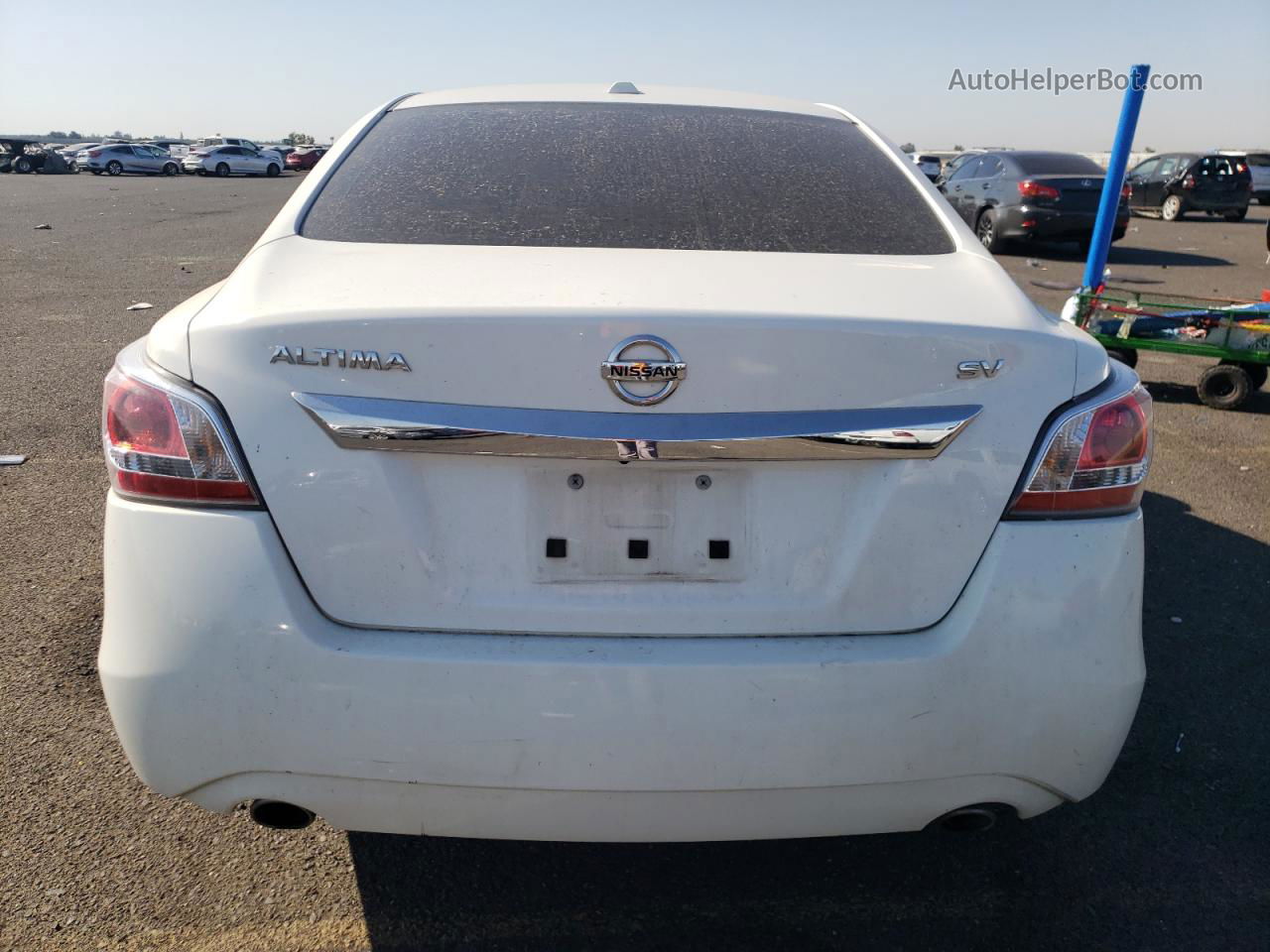 2015 Nissan Altima 2.5 Белый vin: 1N4AL3AP8FC499040