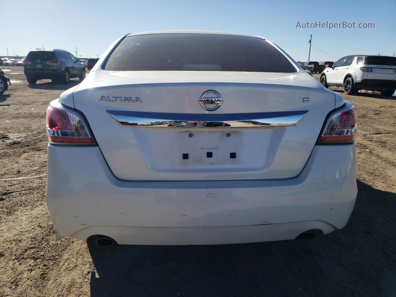 2015 Nissan Altima 2.5 White vin: 1N4AL3AP8FC499636