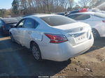 2015 Nissan Altima 2.5 S White vin: 1N4AL3AP8FC569104