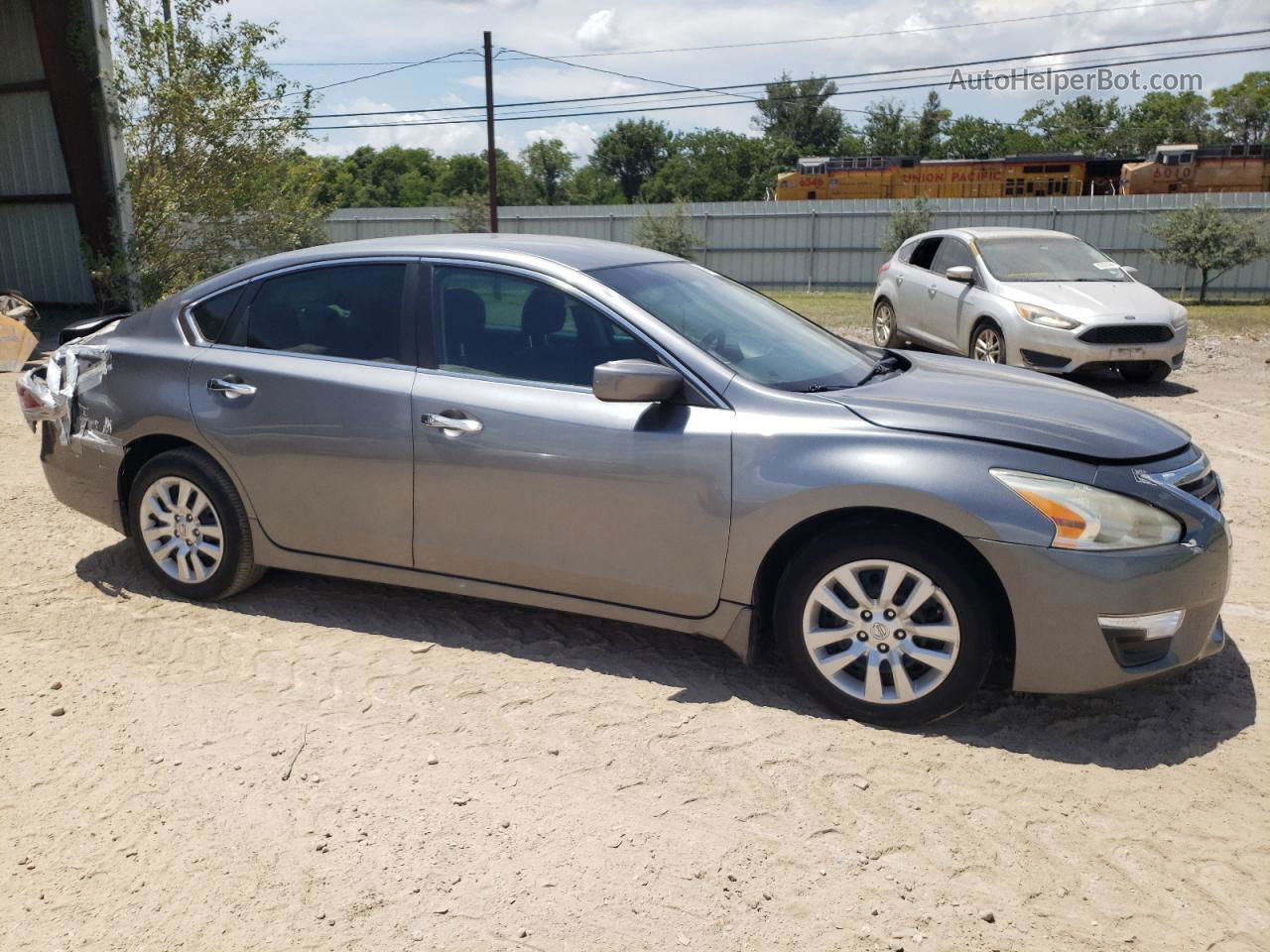 2015 Nissan Altima 2.5 Серый vin: 1N4AL3AP8FC576196