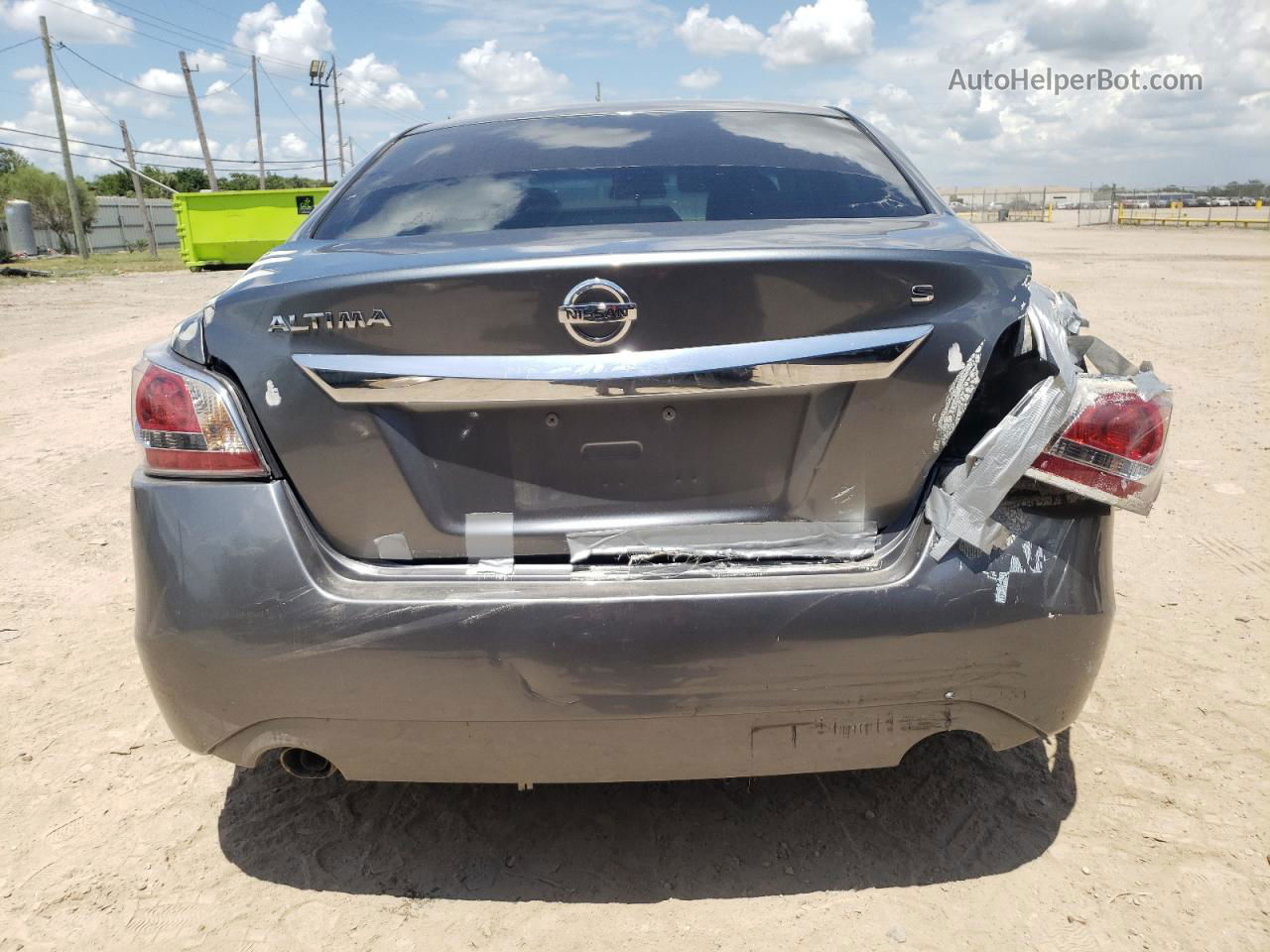 2015 Nissan Altima 2.5 Серый vin: 1N4AL3AP8FC576196