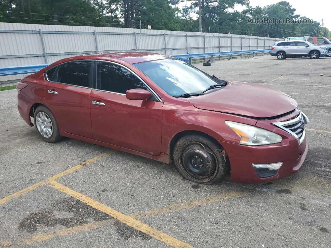 2015 Nissan Altima 2.5 Maroon vin: 1N4AL3AP8FC579938