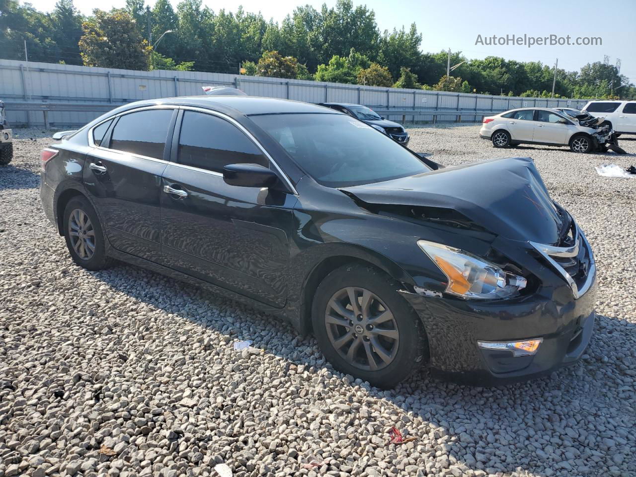 2015 Nissan Altima 2.5 Черный vin: 1N4AL3AP8FC581429