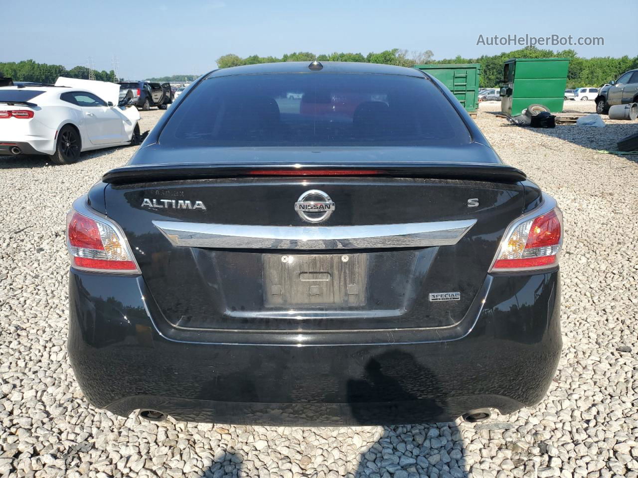 2015 Nissan Altima 2.5 Черный vin: 1N4AL3AP8FC581429