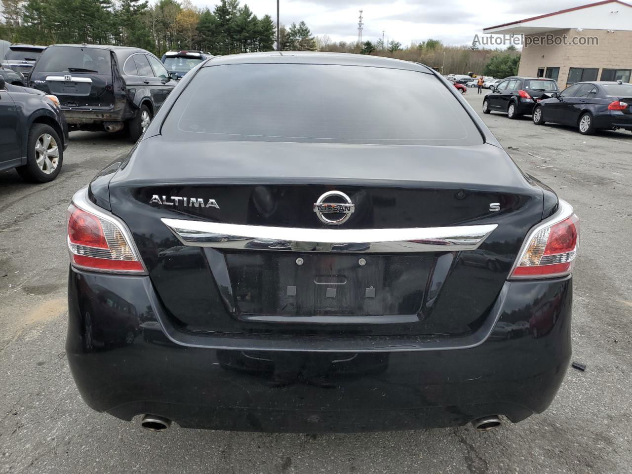 2015 Nissan Altima 2.5 Черный vin: 1N4AL3AP8FC582791