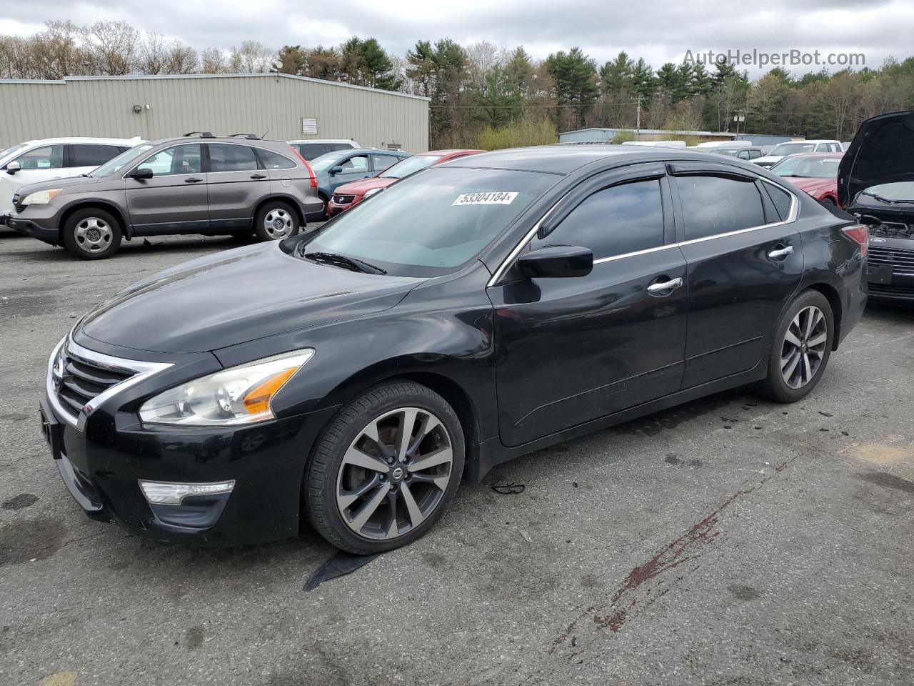 2015 Nissan Altima 2.5 Черный vin: 1N4AL3AP8FC582791