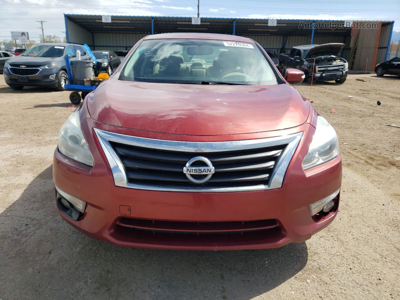 2015 Nissan Altima 2.5 Red vin: 1N4AL3AP8FC594505