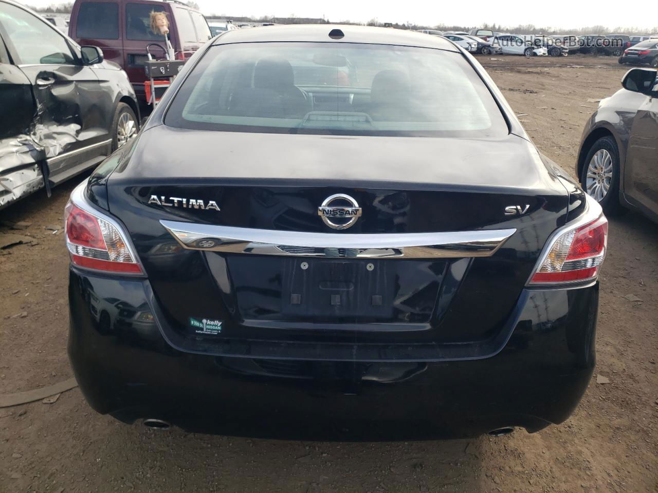 2015 Nissan Altima 2.5 Черный vin: 1N4AL3AP8FC595511