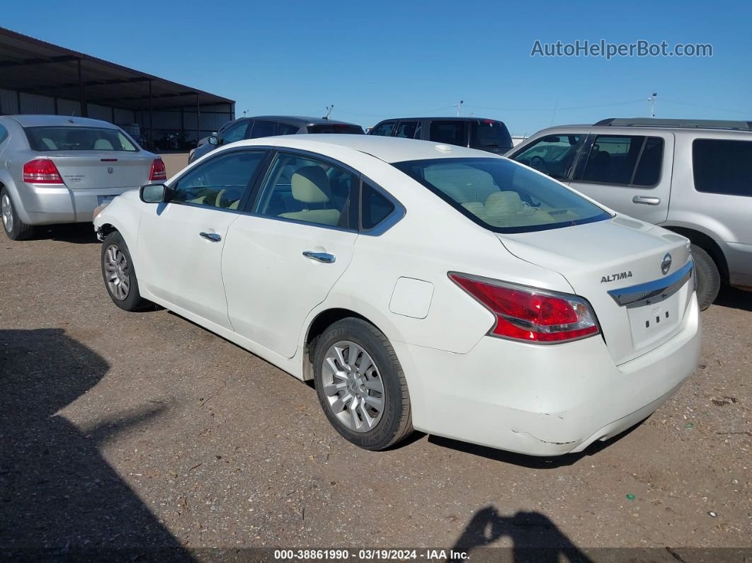 2015 Nissan Altima 2.5/2.5 S/2.5 Sl/2.5 Sv White vin: 1N4AL3AP8FN324646