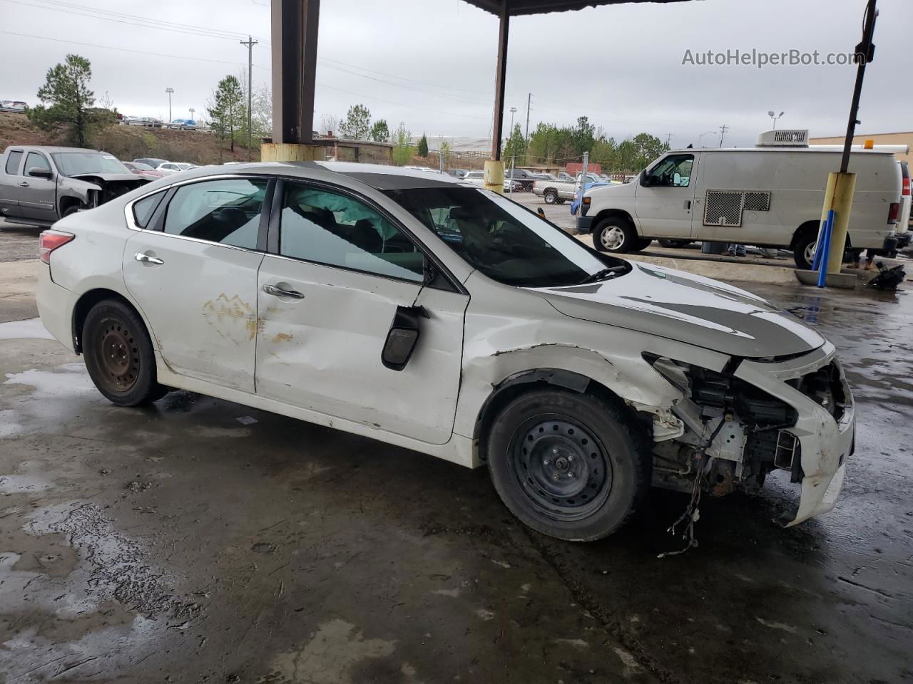 2015 Nissan Altima 2.5 White vin: 1N4AL3AP8FN333301