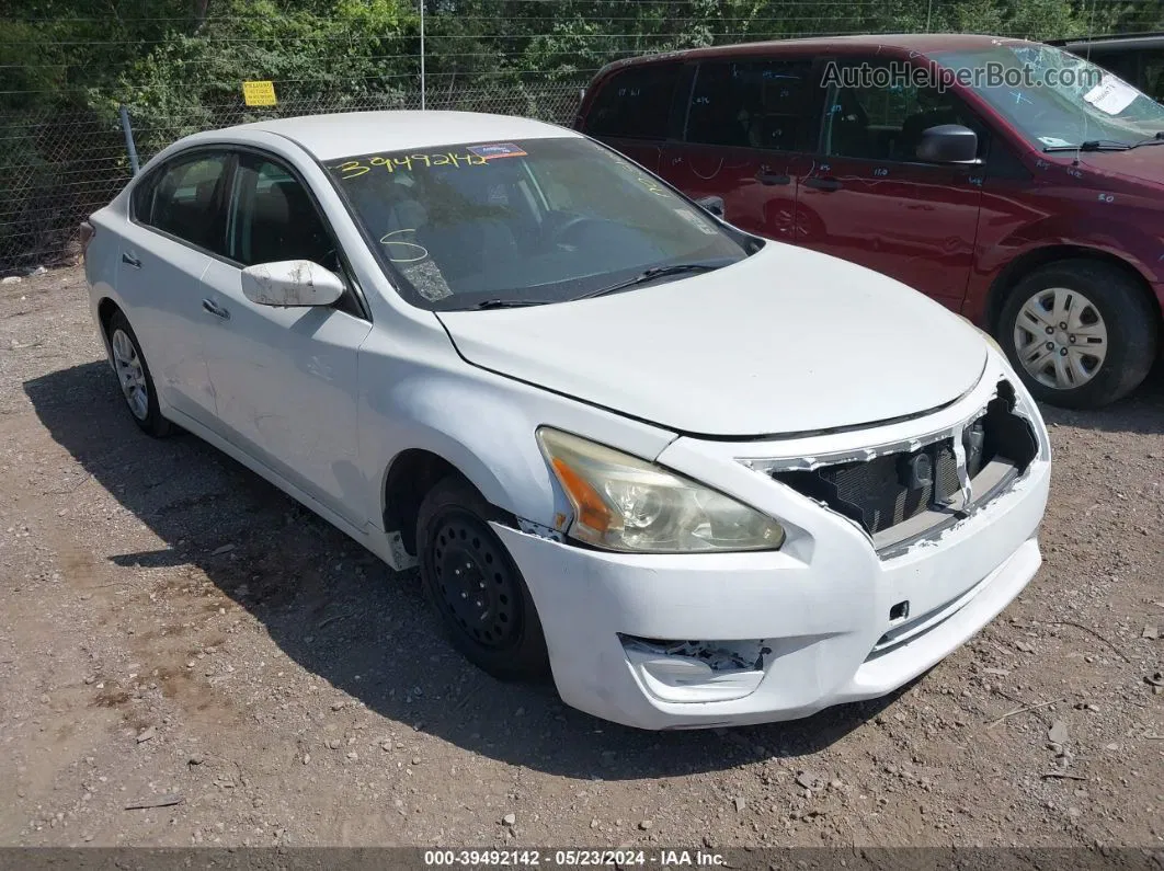 2015 Nissan Altima 2.5/s/sv/sl White vin: 1N4AL3AP8FN335100