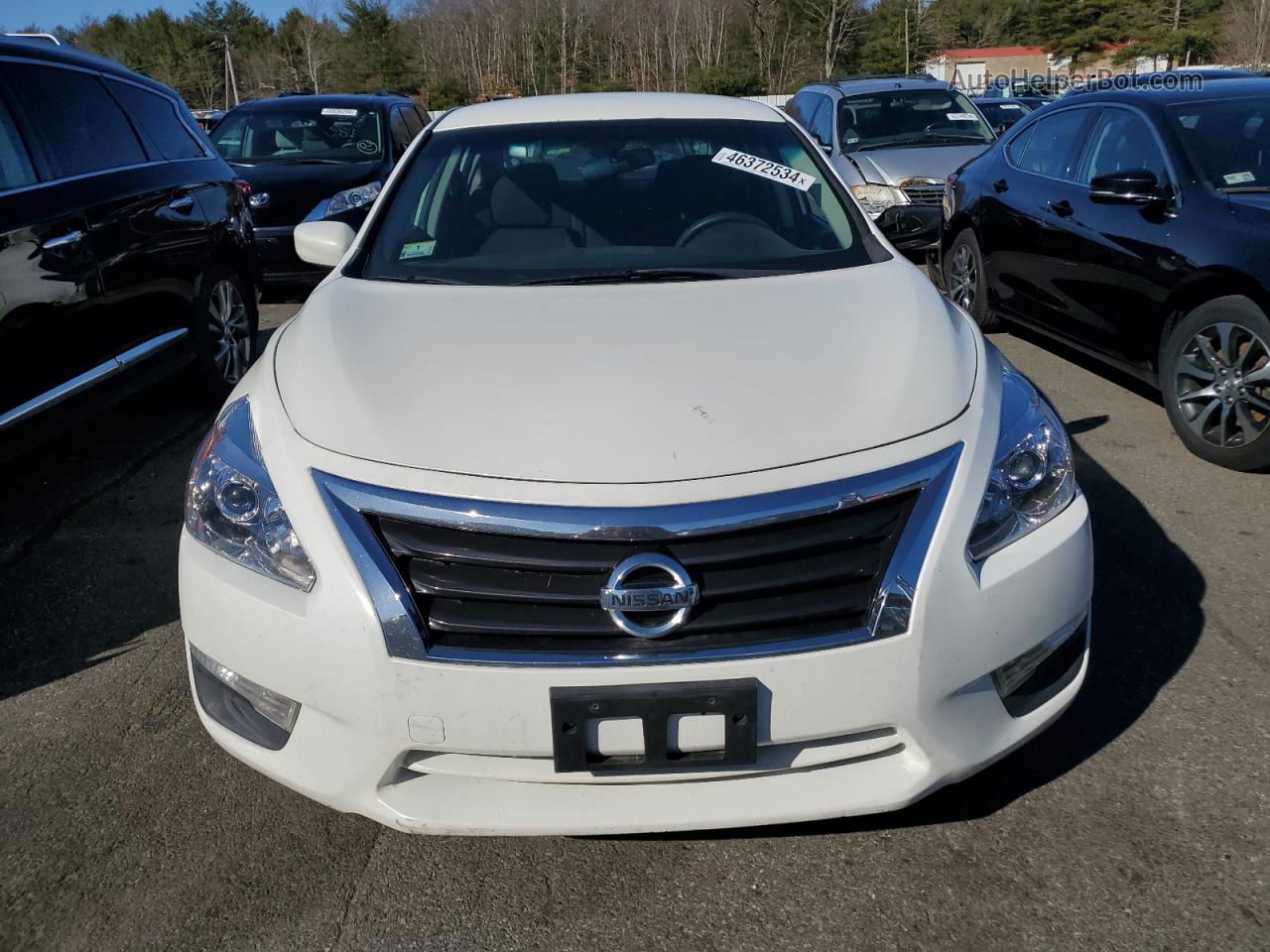 2015 Nissan Altima 2.5 White vin: 1N4AL3AP8FN359011