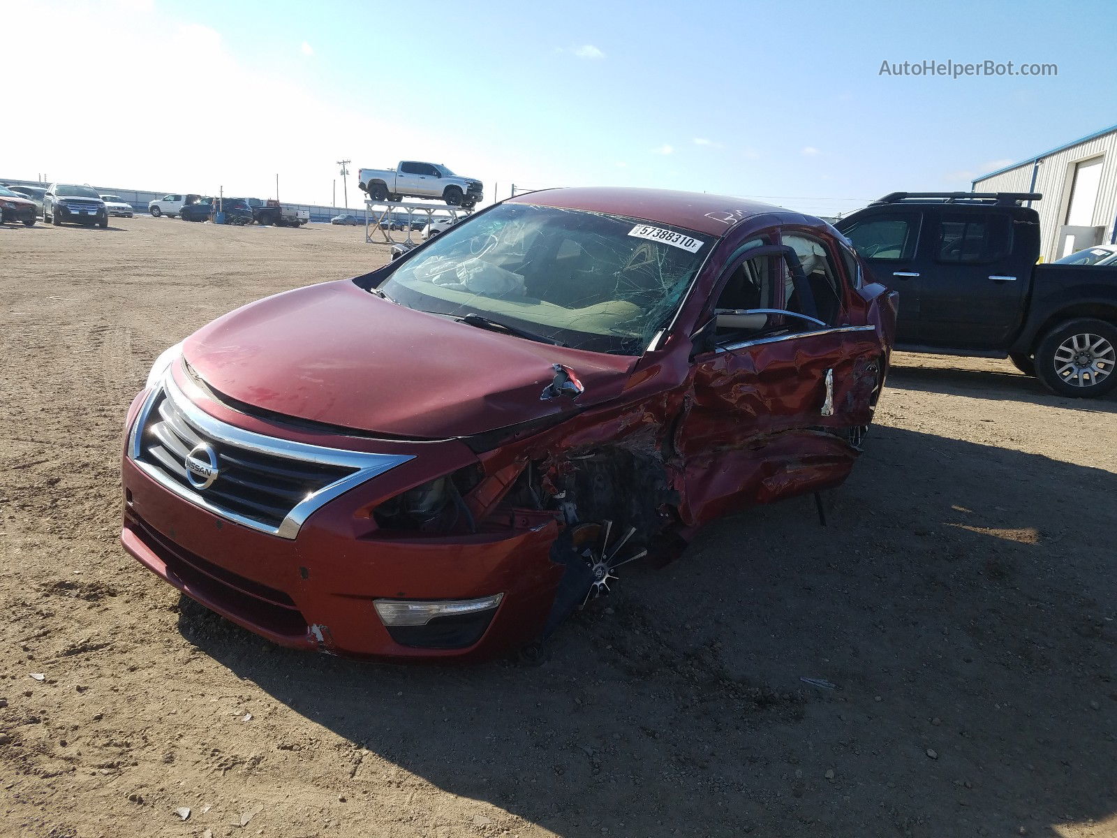 2015 Nissan Altima 2.5 Maroon vin: 1N4AL3AP8FN378786