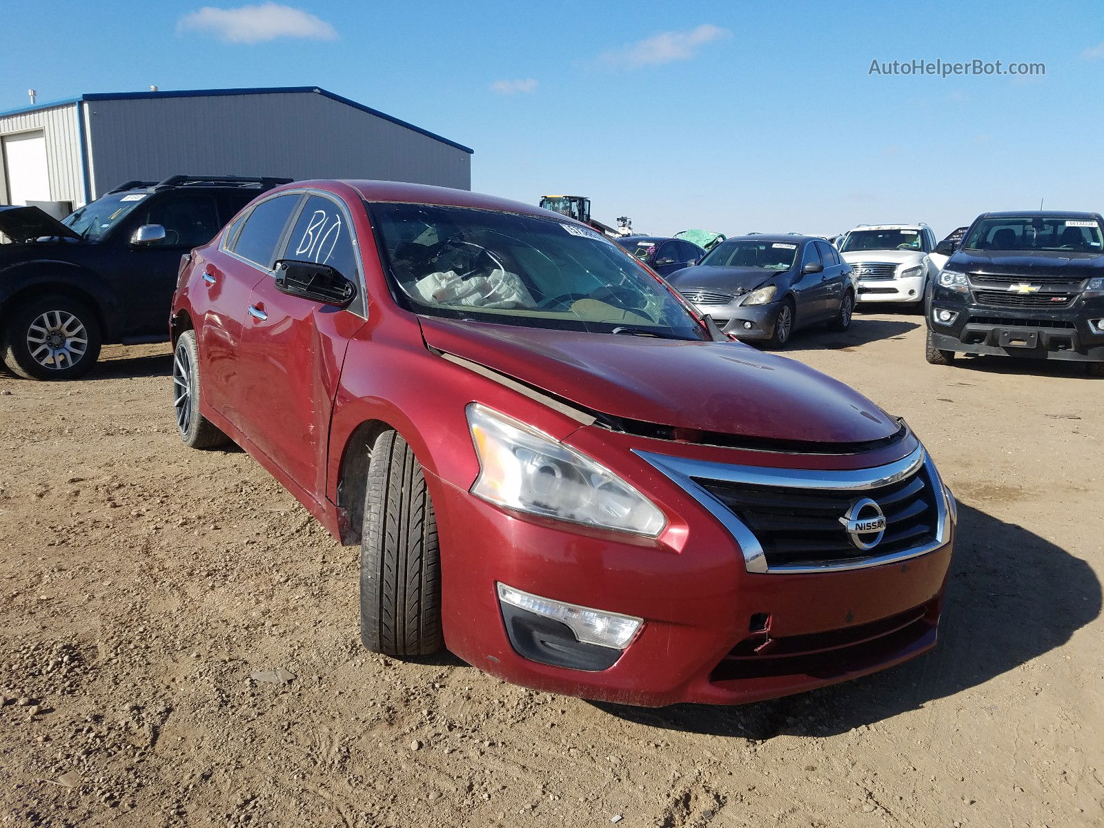 2015 Nissan Altima 2.5 Maroon vin: 1N4AL3AP8FN378786