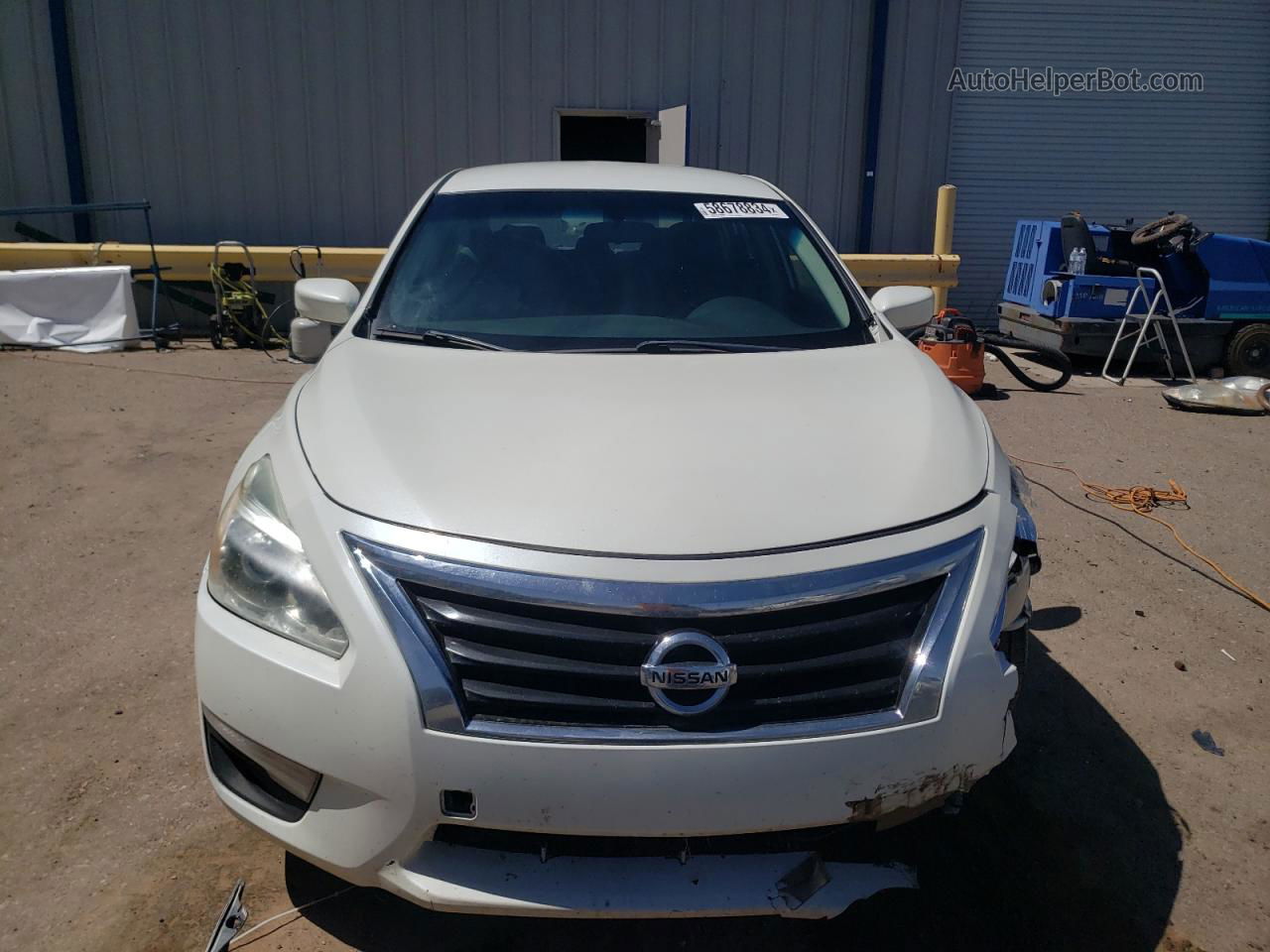 2015 Nissan Altima 2.5 White vin: 1N4AL3AP8FN392154