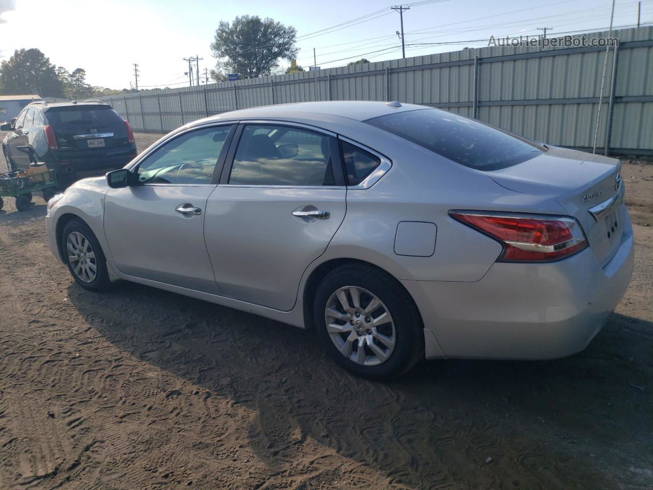 2015 Nissan Altima 2.5 Silver vin: 1N4AL3AP8FN870363