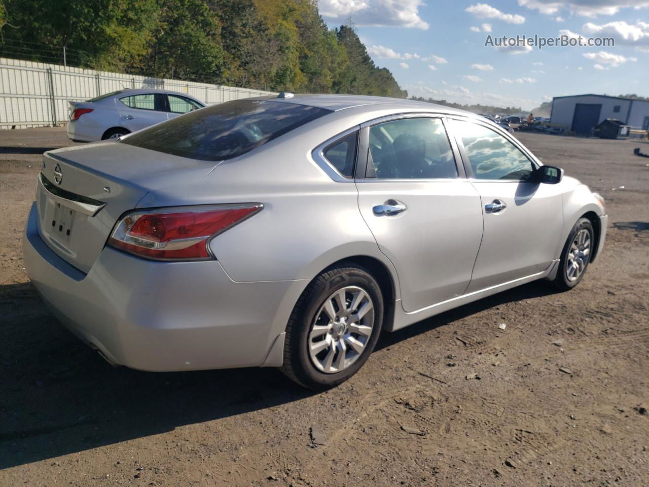 2015 Nissan Altima 2.5 Silver vin: 1N4AL3AP8FN870363