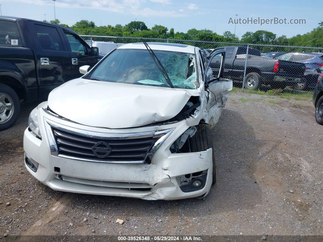 2015 Nissan Altima 2.5 Sl White vin: 1N4AL3AP8FN892928