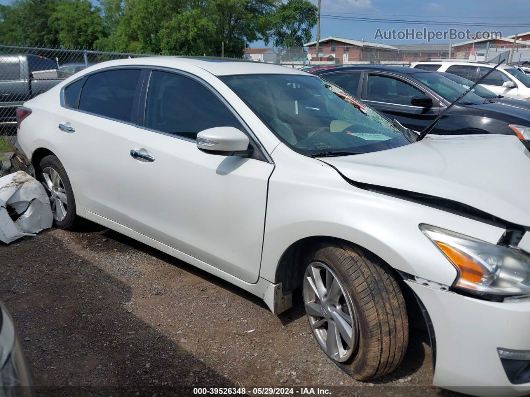 2015 Nissan Altima 2.5 Sl White vin: 1N4AL3AP8FN892928