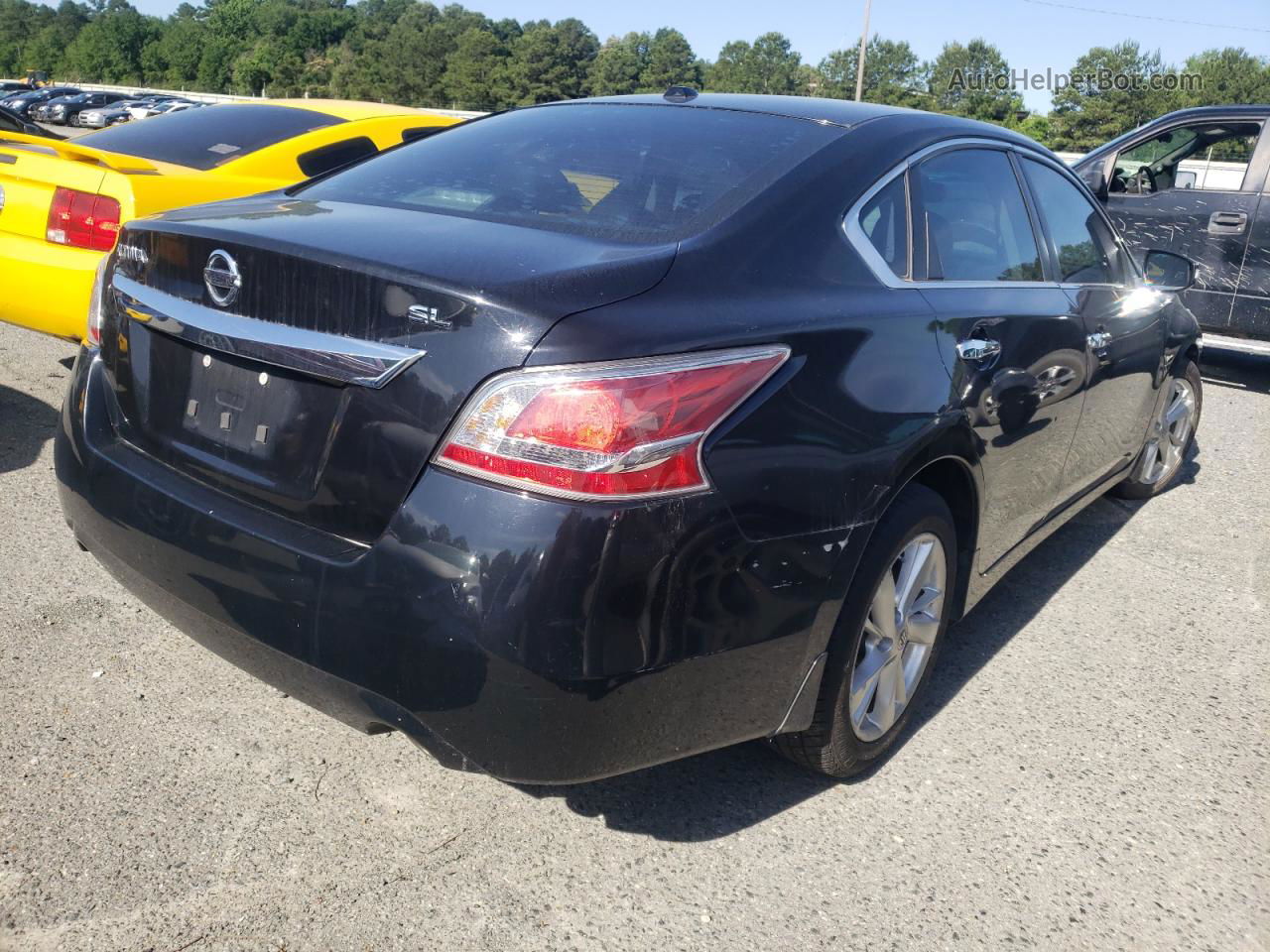 2015 Nissan Altima 2.5 Черный vin: 1N4AL3AP8FN894663